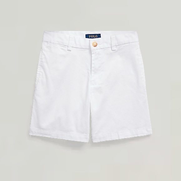 Polo by Ralph Lauren Boy’s Classic White Straight Shorts - Picture 1 of 6